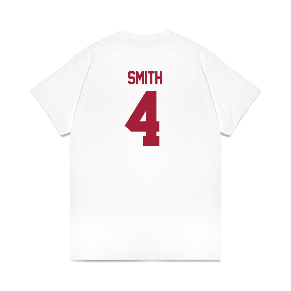 Oklahoma - NCAA Women's Basketball : Caya Smith - NCAA® March Madness® 2025 Elite 8 Shersey Premium T-Shirt-2