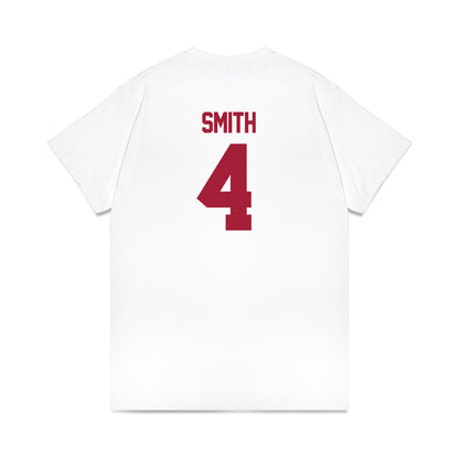 Oklahoma - NCAA Women's Basketball : Caya Smith - NCAA® March Madness® 2025 Elite 8 Shersey Premium T-Shirt-3