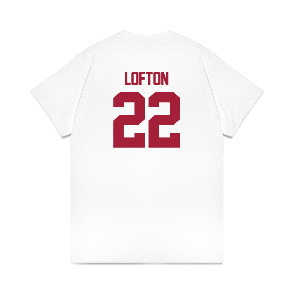 Oklahoma - NCAA Women's Basketball : Keziah Lofton - NCAA® March Madness® 2025 Elite 8 Shersey Premium T-Shirt-2