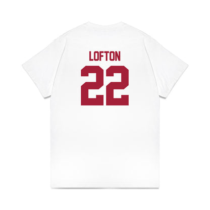 Oklahoma - NCAA Women's Basketball : Keziah Lofton - NCAA® March Madness® 2025 Elite 8 Shersey Premium T-Shirt-2
