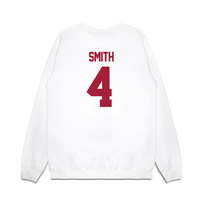 Oklahoma - NCAA Women's Basketball : Caya Smith - NCAA® March Madness® 2025 Elite 8 Shersey Premium Crewneck Sweatshirt-1