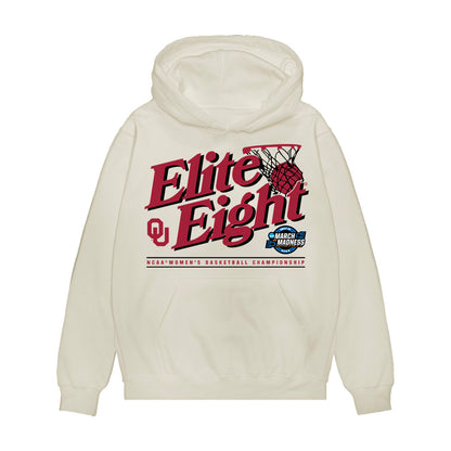 Oklahoma - NCAA Women's Basketball : Sahara Williams - NCAA® March Madness® 2025 Elite 8 Shersey Premium Hooded Sweatshirt-0