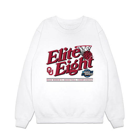Oklahoma - NCAA Women's Basketball : Raegan Beers - NCAA® March Madness® 2025 Elite 8 Shersey Premium Crewneck Sweatshirt-0