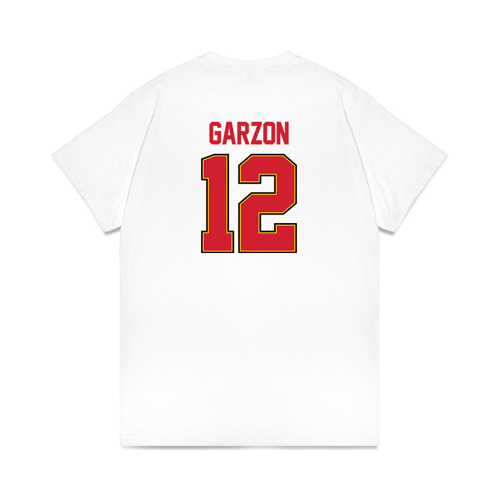 Maryland - NCAA Women's Basketball : Yarden Garzon - NCAA® March Madness® 2025 Elite 8 Shersey Premium T-Shirt-1
