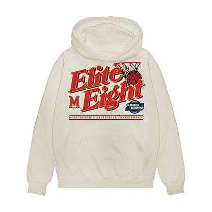 Maryland - NCAA Women's Basketball : Yarden Garzon - NCAA® March Madness® 2025 Elite 8 Shersey Premium Hooded Sweatshirt-0