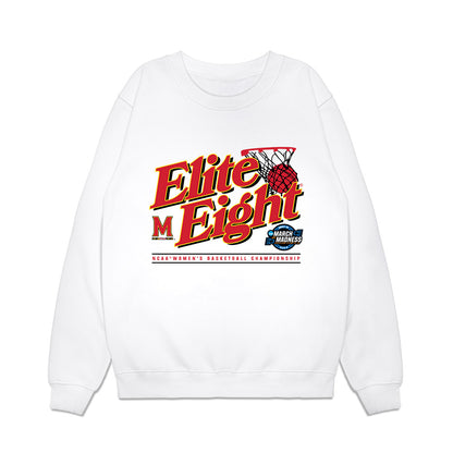 Maryland - NCAA Women's Basketball : Yarden Garzon - NCAA® March Madness® 2025 Elite 8 Shersey Premium Crewneck Sweatshirt-0