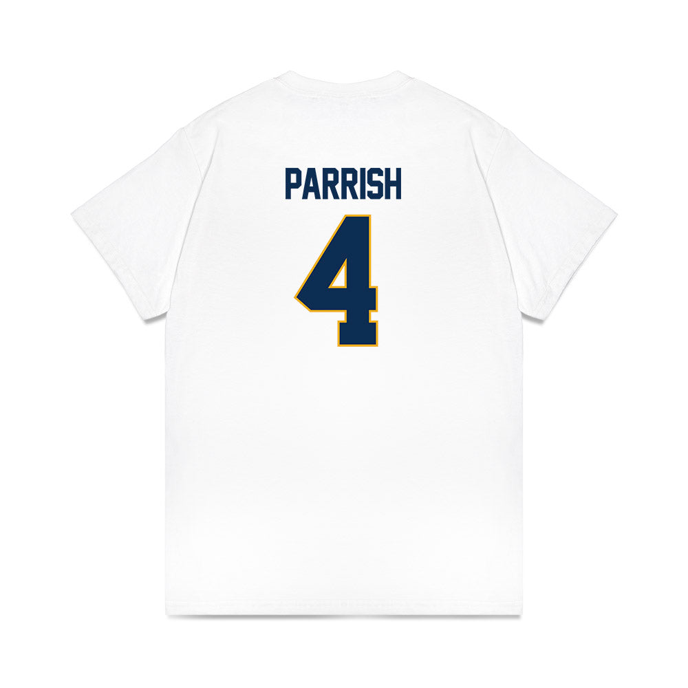 West Virginia - NCAA Women's Basketball : Madison Parrish - NCAA® March Madness® 2025 Elite 8 Shersey Premium T-Shirt-1