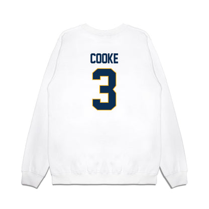 West Virginia - NCAA Women's Basketball : Gia Cooke - NCAA® March Madness® 2025 Elite 8 Shersey Premium Crewneck Sweatshirt-1