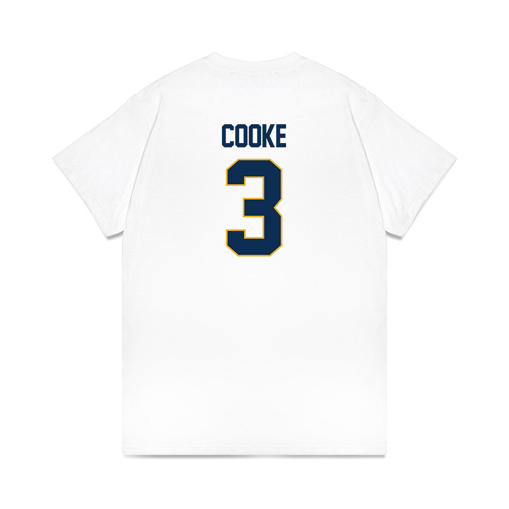 West Virginia - NCAA Women's Basketball : Gia Cooke - NCAA® March Madness® 2025 Elite 8 Shersey Premium T-Shirt-1