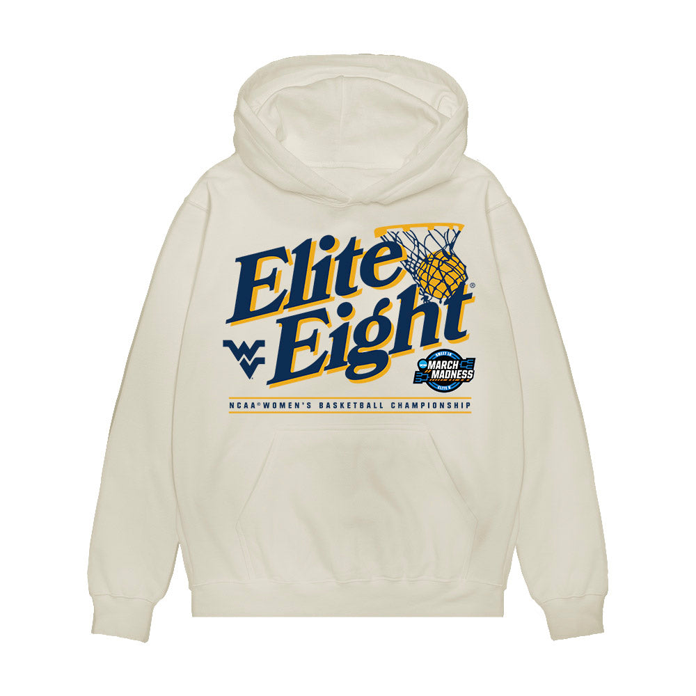 West Virginia - NCAA Women's Basketball : Gia Cooke - NCAA® March Madness® 2025 Elite 8 Shersey Premium Hooded Sweatshirt-0