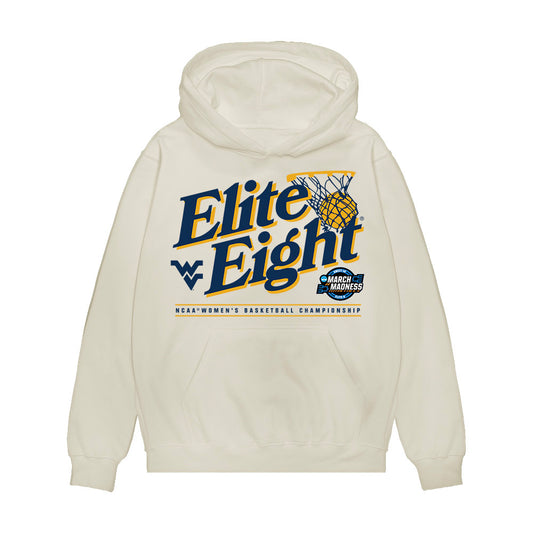 West Virginia - NCAA Women's Basketball : Gia Cooke - NCAA® March Madness® 2025 Elite 8 Shersey Premium Hooded Sweatshirt-0