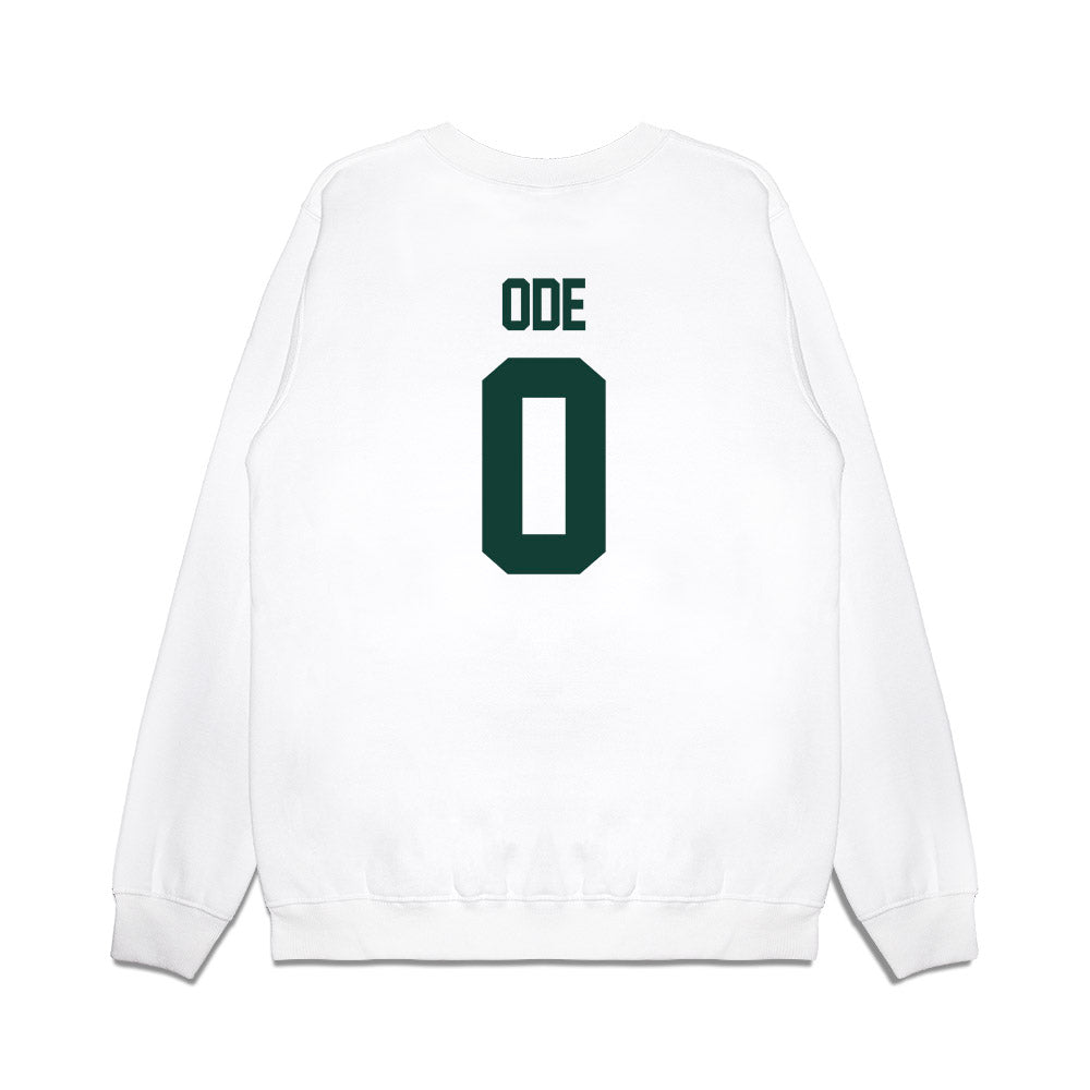 Michigan State - NCAA Women's Basketball : Jordan Ode - NCAA® March Madness® 2025 Elite 8 Shersey Premium Crewneck Sweatshirt-1