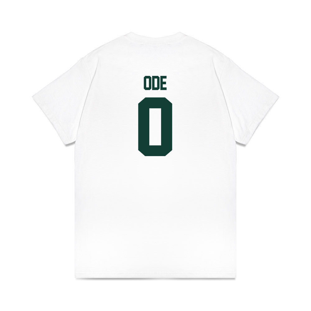 Michigan State - NCAA Women's Basketball : Jordan Ode - NCAA® March Madness® 2025 Elite 8 Shersey Premium T-Shirt-1