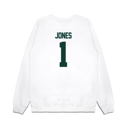 Michigan State - NCAA Women's Basketball : Rashunda Jones - NCAA® March Madness® 2025 Elite 8 Shersey Premium Crewneck Sweatshirt-1