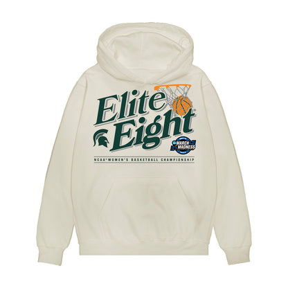 Michigan State - NCAA Women's Basketball : Jalyn Brown - NCAA® March Madness® 2025 Elite 8 Shersey Premium Hooded Sweatshirt-0