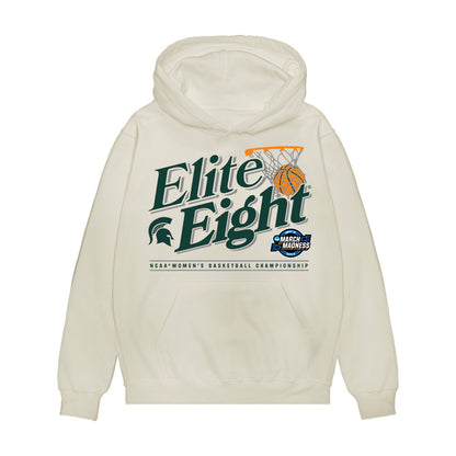 Michigan State - NCAA Women's Basketball : Anna Terrian - NCAA® March Madness® 2025 Elite 8 Shersey Premium Hooded Sweatshirt-0