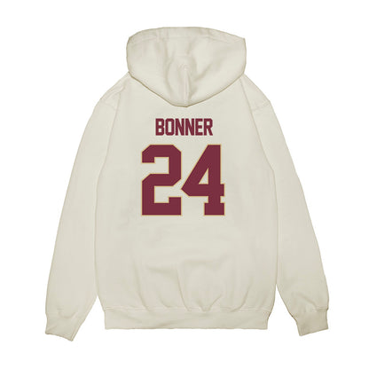 FSU - NCAA Women's Basketball : Amaya Bonner - NCAA® March Madness® 2025 Elite 8 Shersey Premium Hooded Sweatshirt-1