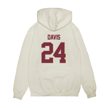 FSU - NCAA Women's Basketball : Pania Davis - NCAA® March Madness® 2025 Elite 8 Shersey Premium Hooded Sweatshirt-1