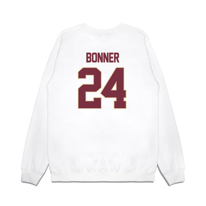 FSU - NCAA Women's Basketball : Amaya Bonner - NCAA® March Madness® 2025 Elite 8 Shersey Premium Crewneck Sweatshirt-1