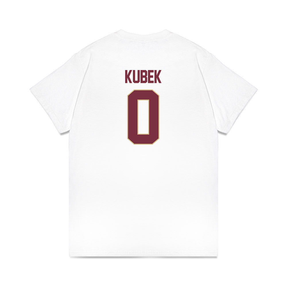 FSU - NCAA Women's Basketball : Allie Kubek - NCAA® March Madness® 2025 Elite 8 Shersey Premium T-Shirt-1