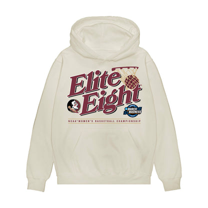 FSU - NCAA Women's Basketball : Pania Davis - NCAA® March Madness® 2025 Elite 8 Shersey Premium Hooded Sweatshirt-0