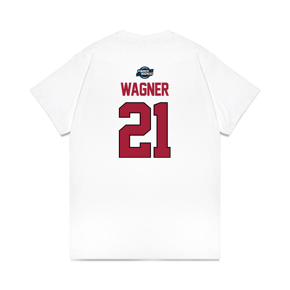 Arkansas - NCAA Men's Basketball : DJ WagnerPremium T-Shirt-1