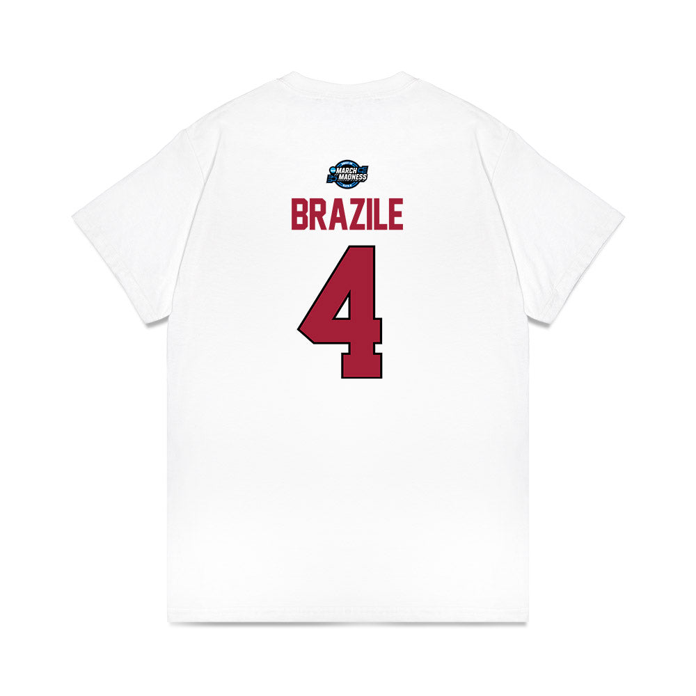 Arkansas - NCAA Men's Basketball : Trevon BrazilePremium T-Shirt-1