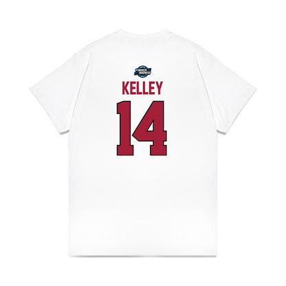 Arkansas - NCAA Men's Basketball : Ayden Kelley - NCAA® March Madness® 2025 Elite Eight Premium T-Shirt-1