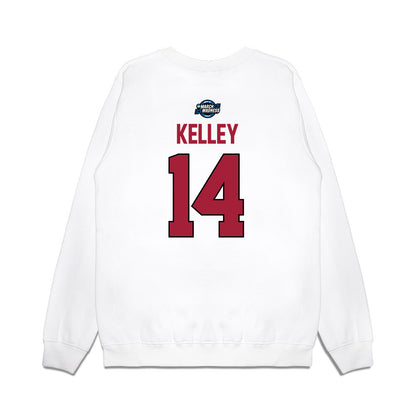 Arkansas - NCAA Men's Basketball : Ayden Kelley - NCAA® March Madness® 2025 Elite Eight Premium Crewneck Sweatshirt-1