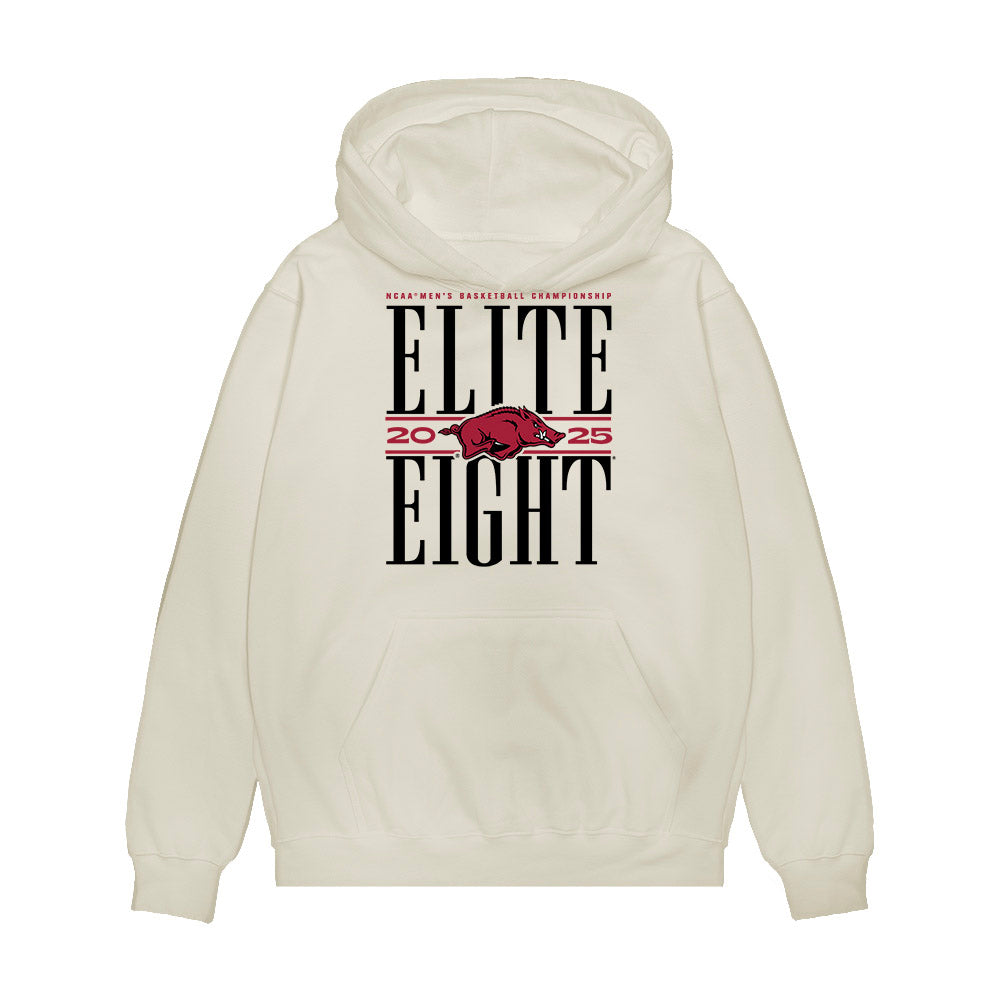 Arkansas - NCAA Men's Basketball : Billy Richmond III - NCAA® March Madness® 2025 Elite Eight Premium Hooded Sweatshirt-0