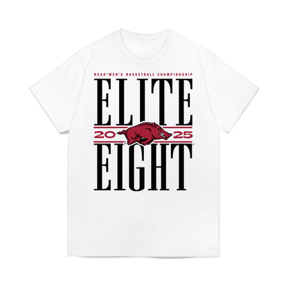 Arkansas - NCAA Men's Basketball : DJ Wagner - NCAA® March Madness® 2025 Elite Eight Premium T-Shirt-0
