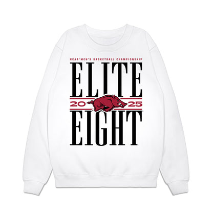 Arkansas - NCAA Men's Basketball : Ayden Kelley - NCAA® March Madness® 2025 Elite Eight Premium Crewneck Sweatshirt-0