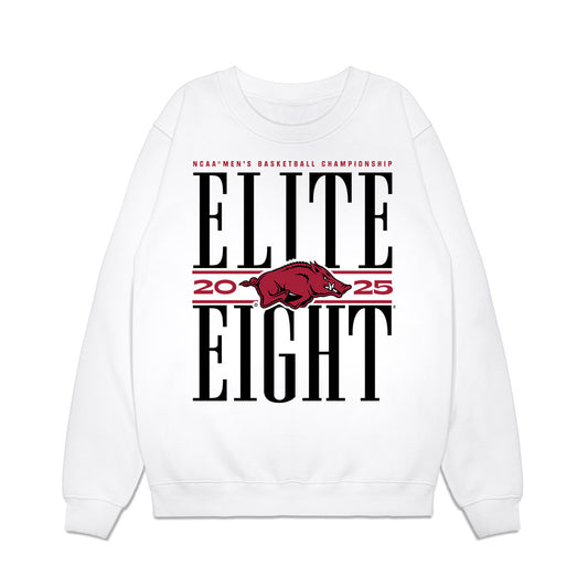 Arkansas - NCAA Men's Basketball : Trevon Brazile - NCAA® March Madness® 2025 Elite Eight Premium Crewneck Sweatshirt-0
