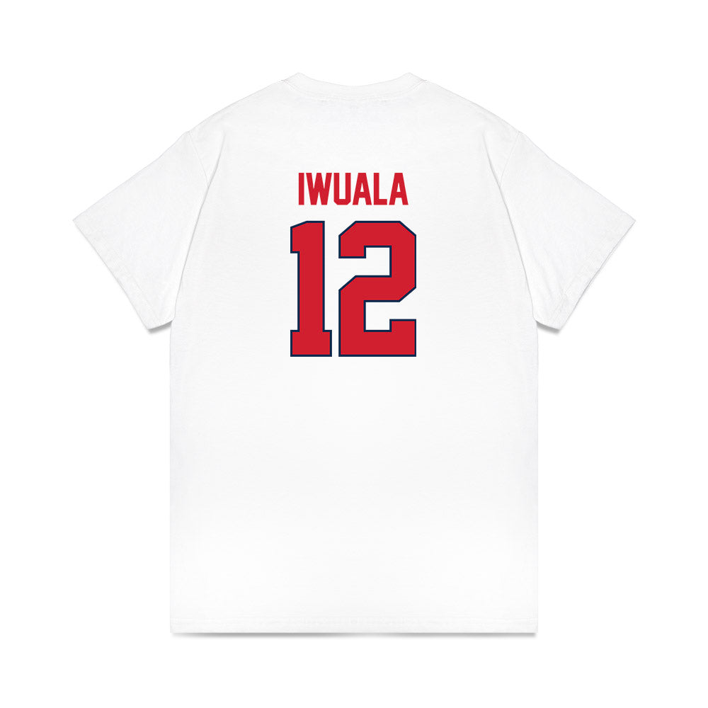 Ole Miss - NCAA Women's Basketball : Christeen Iwuala - NCAA® March Madness® 2025 Sweet 16 Shersey Premium T-Shirt-1
