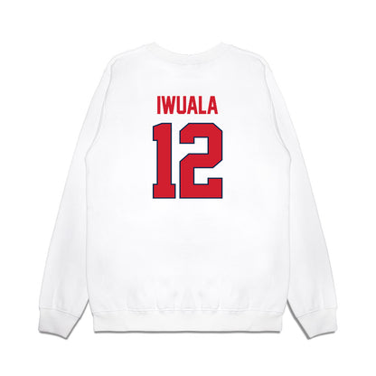 Ole Miss - NCAA Women's Basketball : Christeen Iwuala - NCAA® March Madness® 2025 Sweet 16 Shersey Premium Crewneck Sweatshirt-1