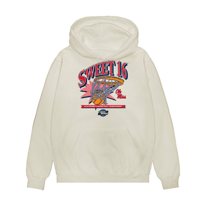 Ole Miss - NCAA Women's Basketball : Christeen Iwuala - NCAA® March Madness® 2025 Sweet 16 Shersey Premium Hooded Sweatshirt-0