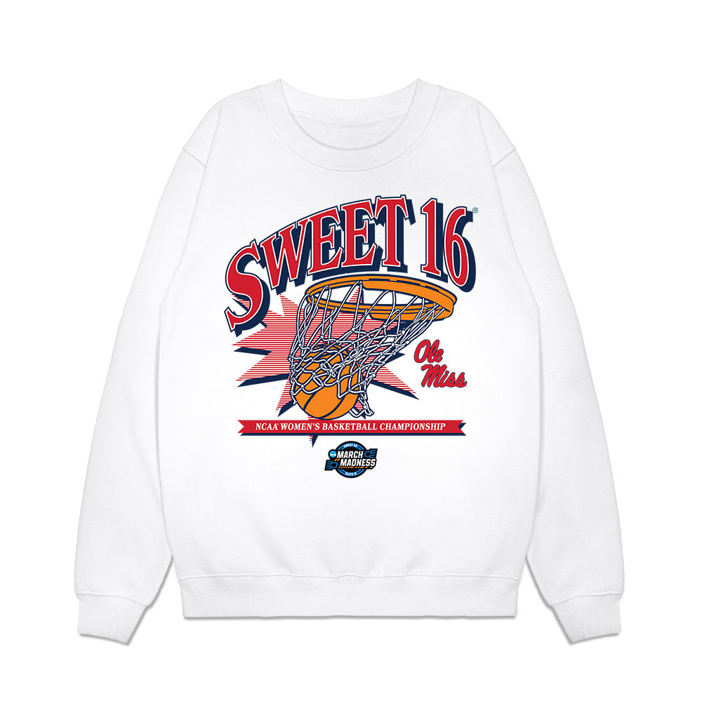 Ole Miss - NCAA Women's Basketball : Christeen Iwuala - NCAA® March Madness® 2025 Sweet 16 Shersey Premium Crewneck Sweatshirt-0
