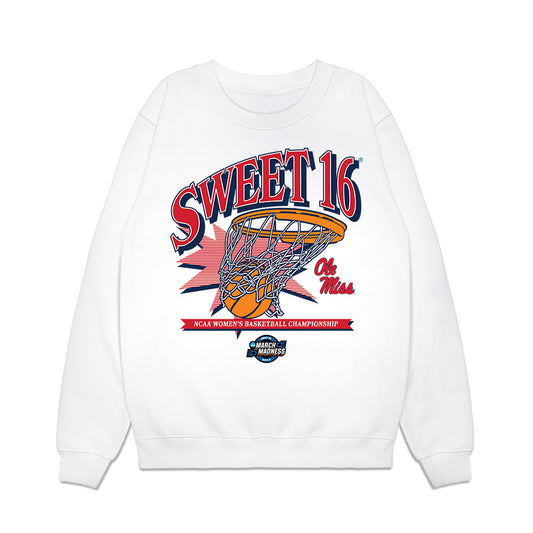 Ole Miss - NCAA Women's Basketball : Christeen Iwuala - NCAA® March Madness® 2025 Sweet 16 Shersey Premium Crewneck Sweatshirt-0