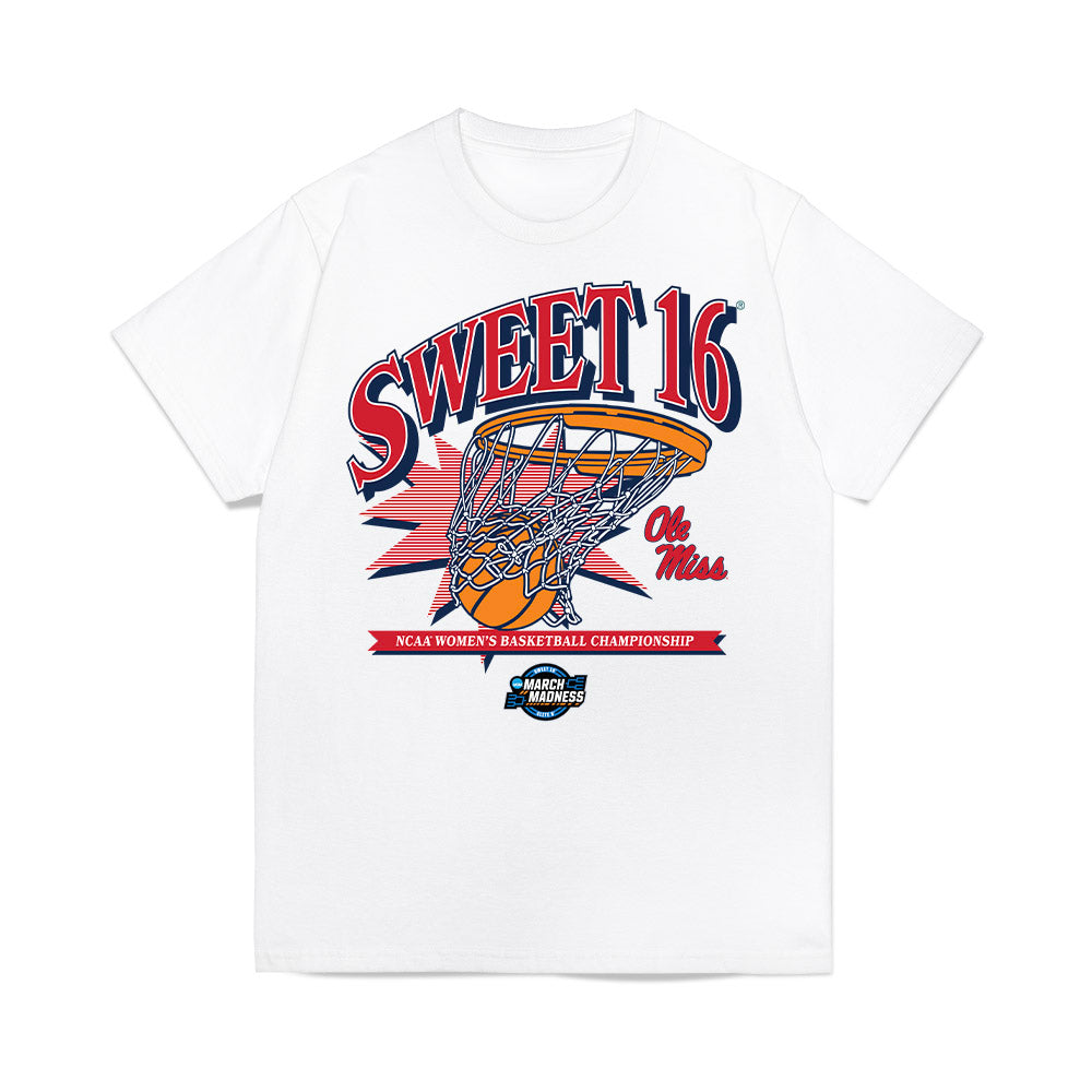 Ole Miss - NCAA Women's Basketball : Christeen Iwuala - NCAA® March Madness® 2025 Sweet 16 Shersey Premium T-Shirt-0