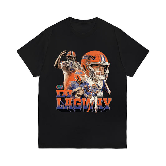 Florida - NCAA Football : DJ Lagway - Collage Comfort Colors T-Shirt-0