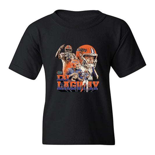Florida - NCAA Football : DJ Lagway - Collage Youth T-Shirt-0