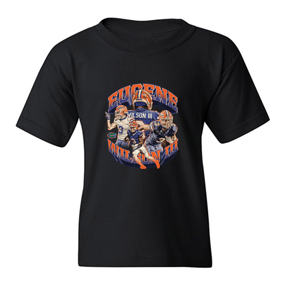 Florida - NCAA Football : Eugene Wilson III - Collage Youth T-Shirt-0