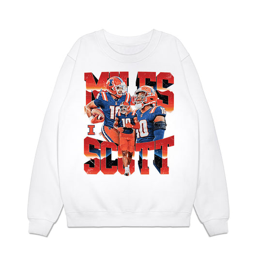 Illinois - NCAA Football : Miles Scott - Collage Premium Crewneck Sweatshirt-0
