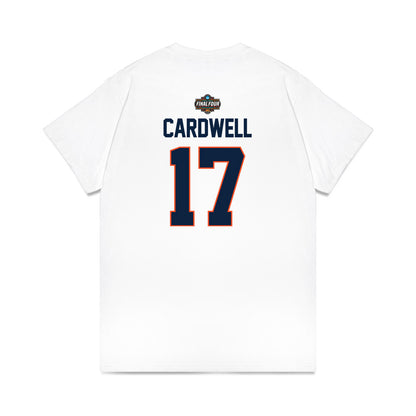 Auburn - NCAA Men's Basketball : Drake Cardwell - NCAA® March Madness® 2025 Final Four Premium T-Shirt-1