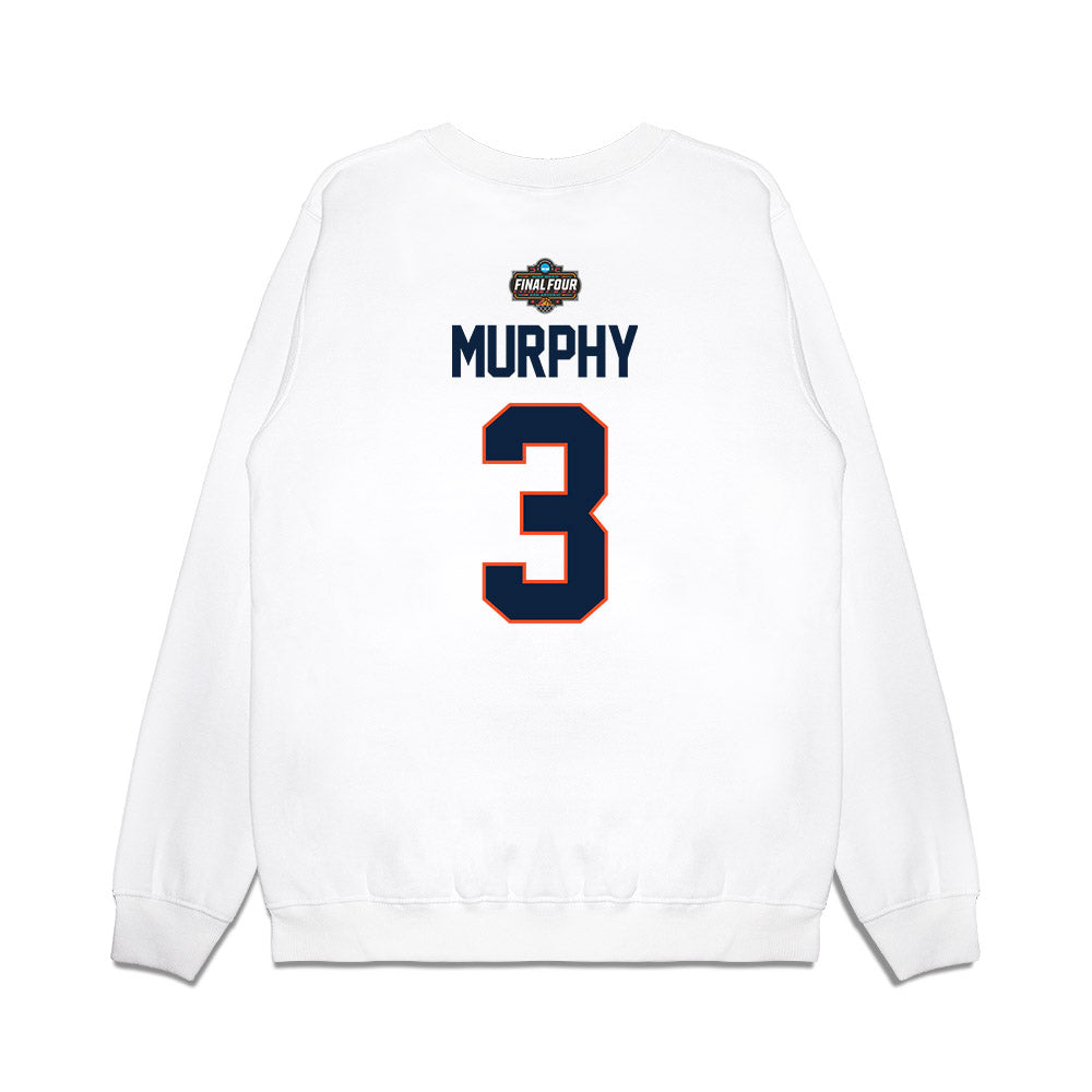 Auburn - NCAA Men's Basketball : KeShawn Murphy - NCAA® March Madness® 2025 Final Four Premium Crewneck Sweatshirt-1