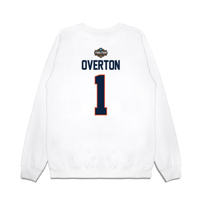 Auburn - NCAA Men's Basketball : Kevin Overton - NCAA® March Madness® 2025 Final Four Premium Crewneck Sweatshirt-1