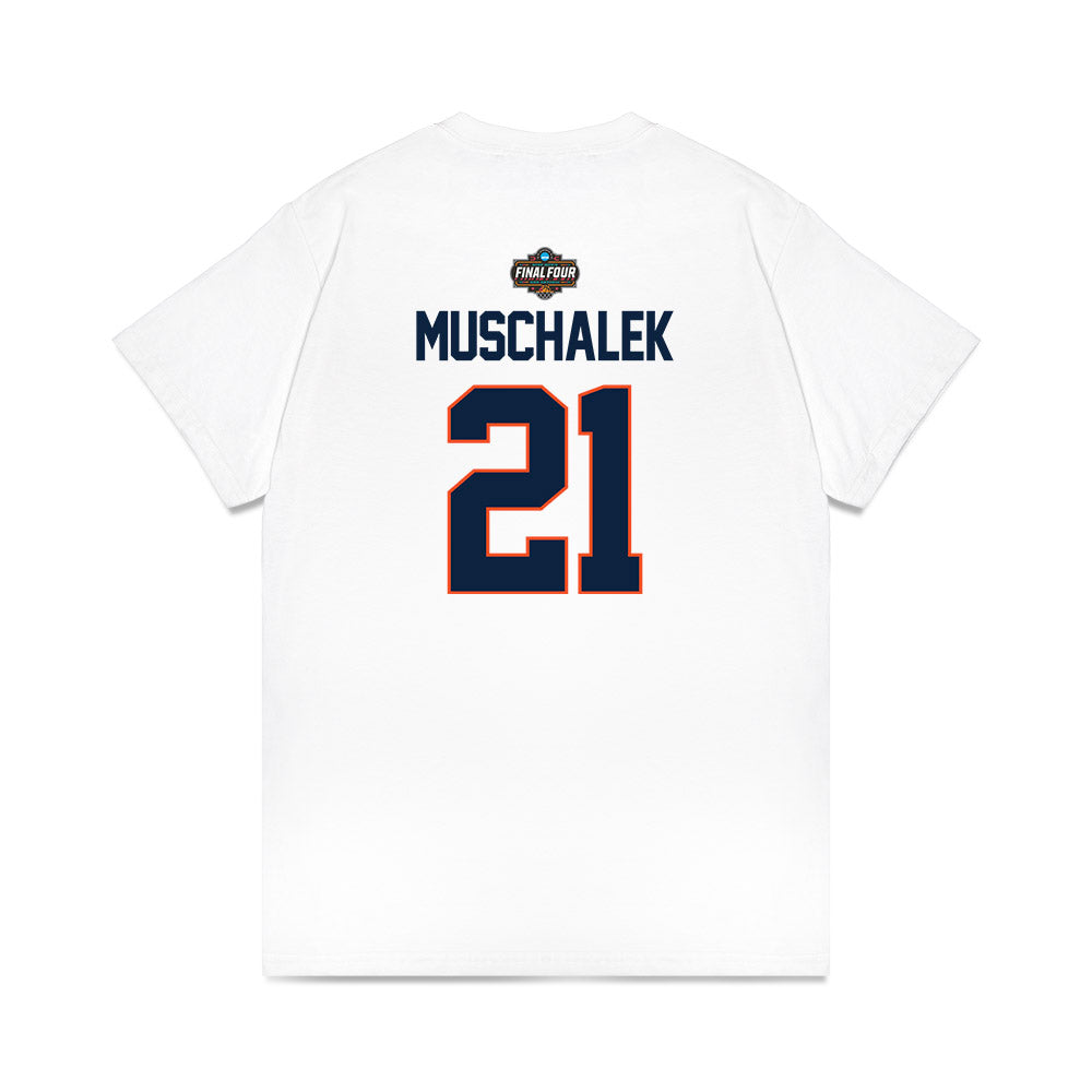 Auburn - NCAA Men's Basketball : Blake Muschalek - NCAA® March Madness® 2025 Final Four Premium T-Shirt-1
