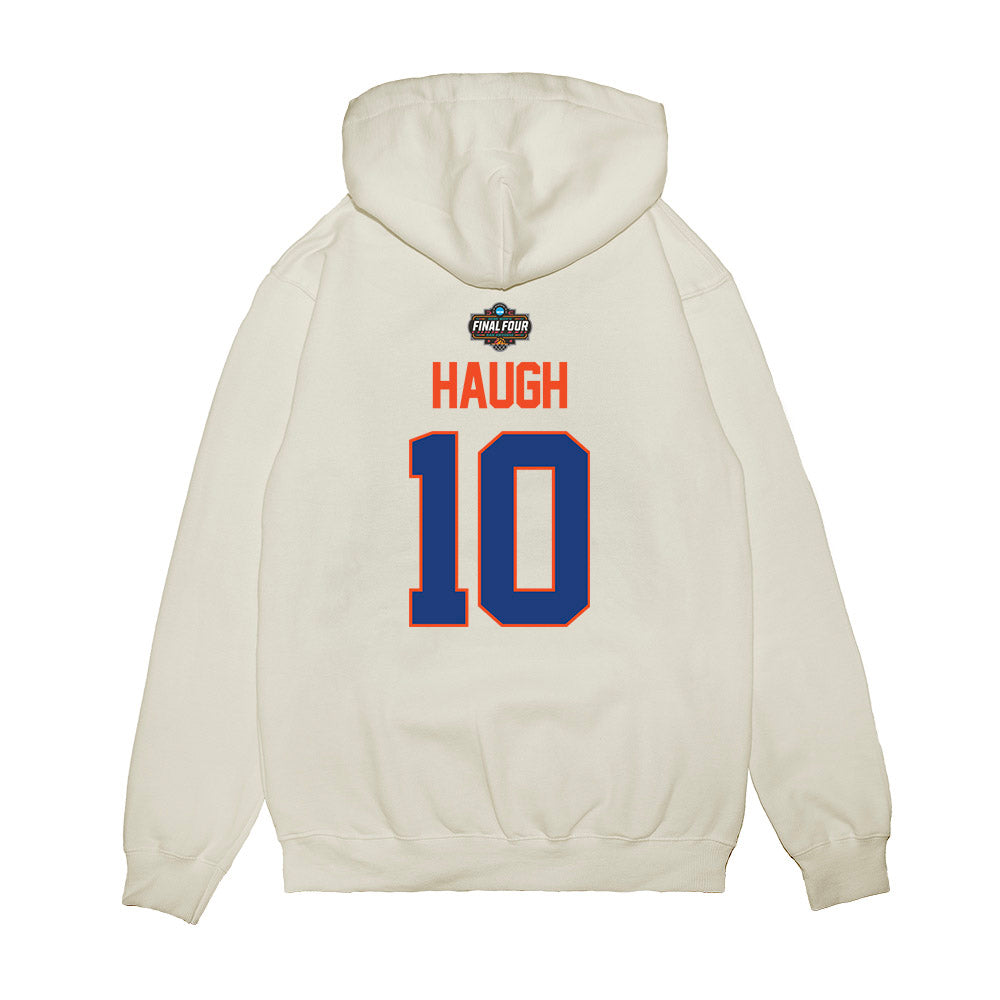 Florida - NCAA Men's Basketball : Thomas Haugh - NCAA® March Madness® 2025 Final Four Premium Hooded Sweatshirt-1