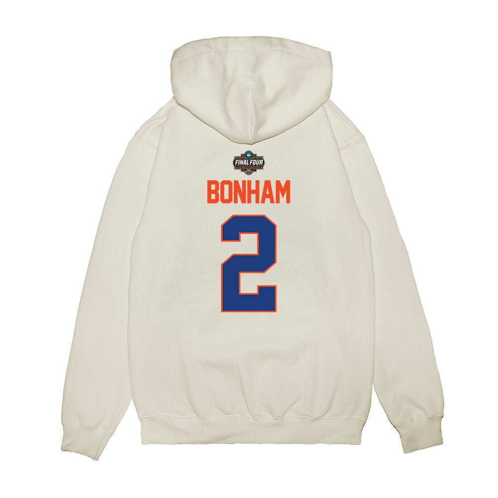 Florida - NCAA Men's Basketball : Trey Bonham - NCAA® March Madness® 2025 Final Four Premium Hooded Sweatshirt-1