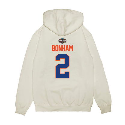Florida - NCAA Men's Basketball : Trey Bonham - NCAA® March Madness® 2025 Final Four Premium Hooded Sweatshirt-1